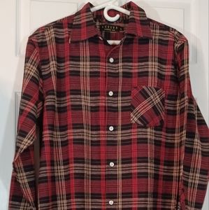 ACTIVA SPORTS Flannel Shirt mens Size Large button down